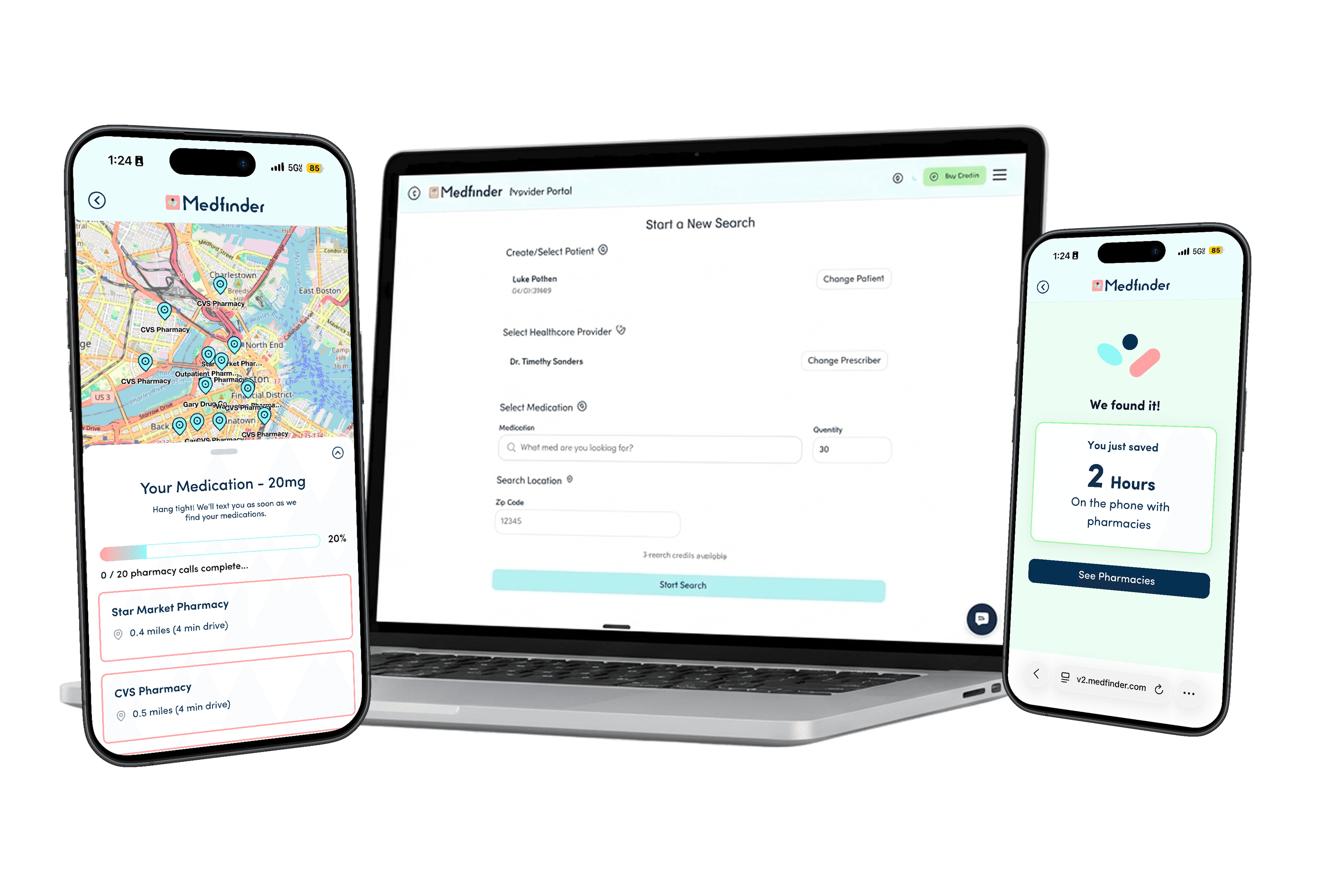 Medfinder provider dashboard